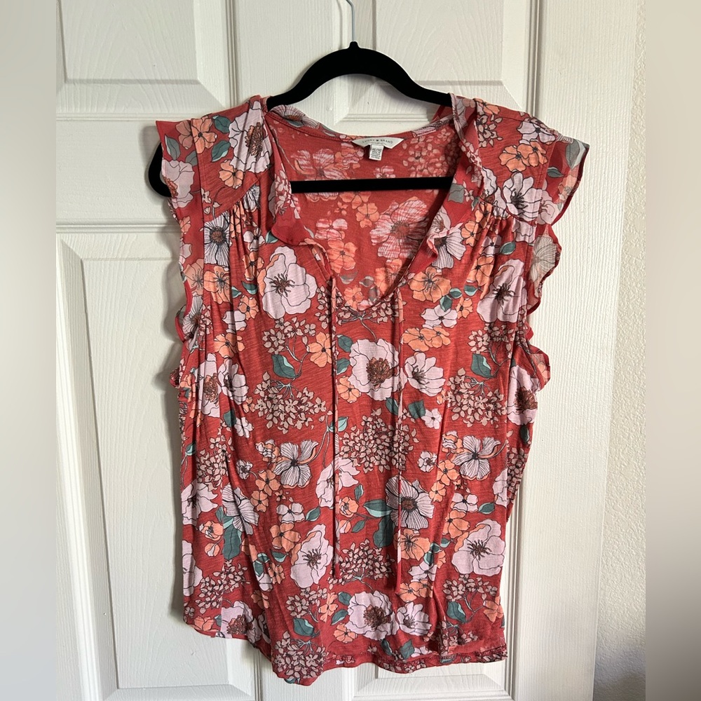 Lucky Brand floral tank